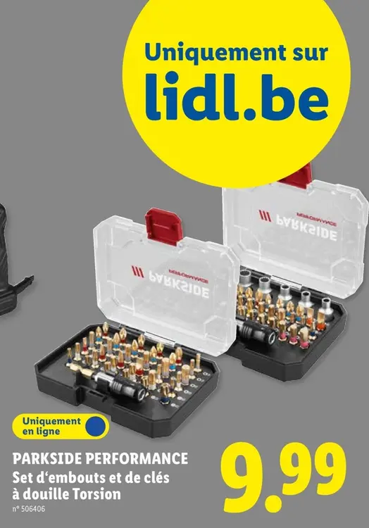 Offre: Set d'embouts et de clés à douille Torsion