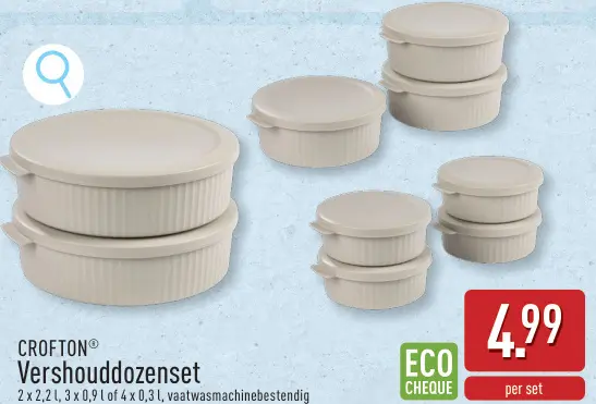 Promotie: Vershouddozenset