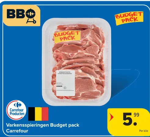 Promotie: Varkensspieringen Budget pack