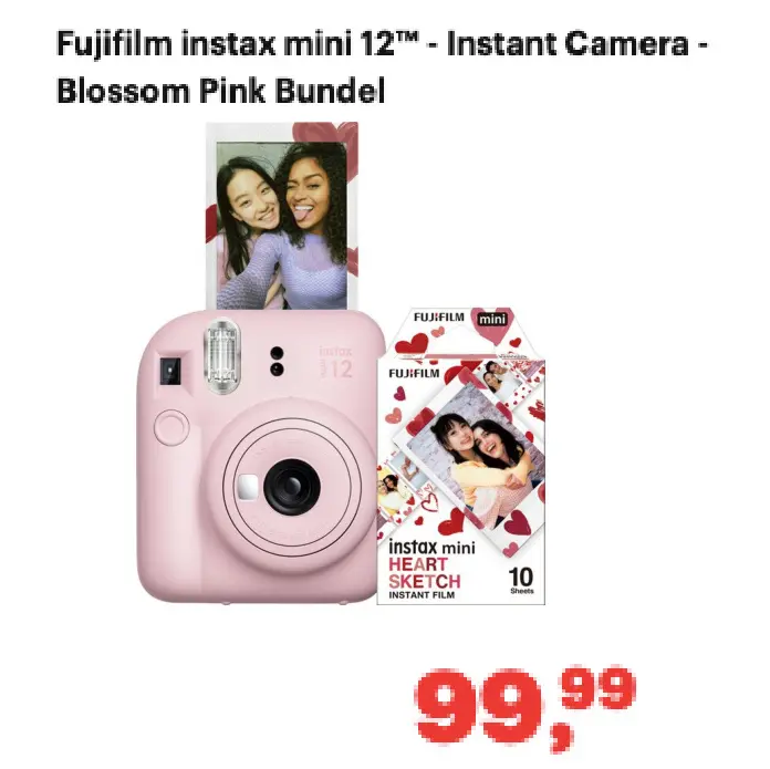 Promotie: Fujifilm instax mini 12™ - Instant Camera - B