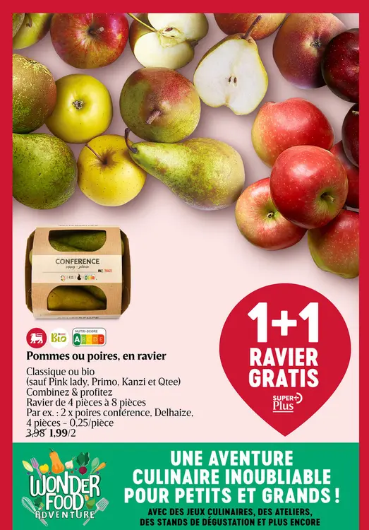 Offre: Poires | Conférence | Emballé | Bio