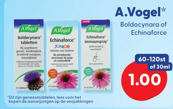 Aanbieding: Boldocynara of Echinaforce