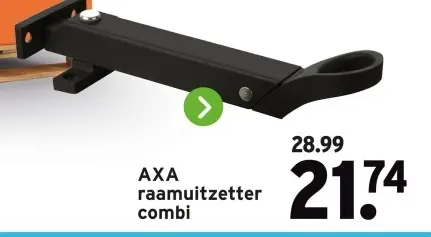 Aanbieding: raamuitzetter combi