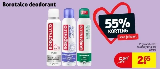Aanbieding: Deodorant