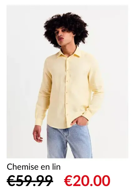 Offre: Chemise en lin