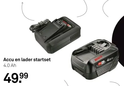 Aanbieding: Accu en lader startset