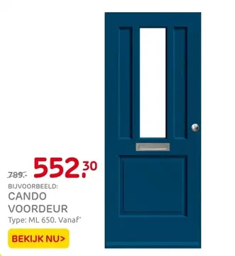 Aanbieding: Cando voordeur