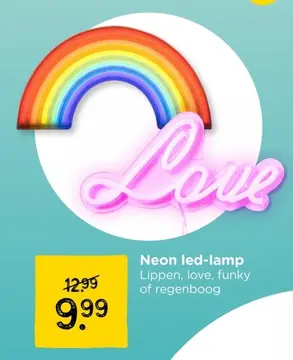 Aanbieding: Neon led-lamp