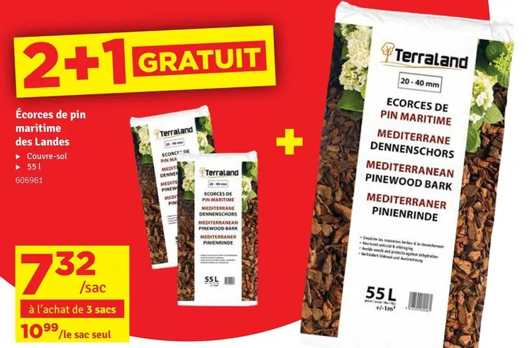 Offre: Écorces de pin maritime des Landes