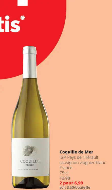 Offre: Coquille de Mer