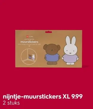 Aanbieding: nijntje-muurstickers XL