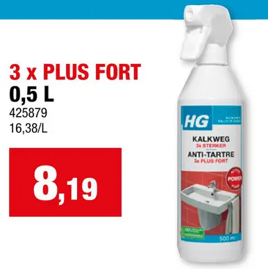 Offre: Anti-tartre sanitaires colorés