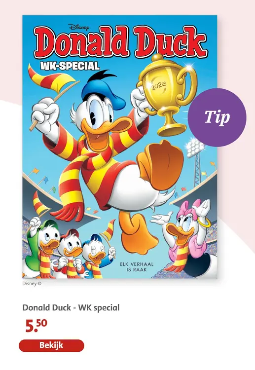 Aanbieding: Donald Duck - WK special