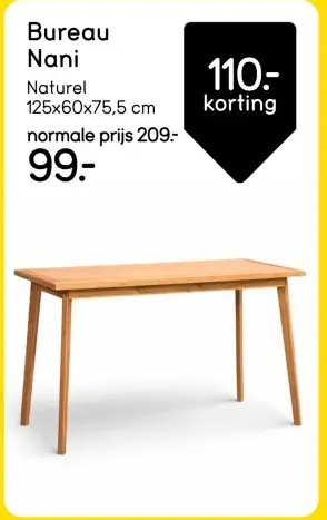 Aanbieding: Bureau Nani