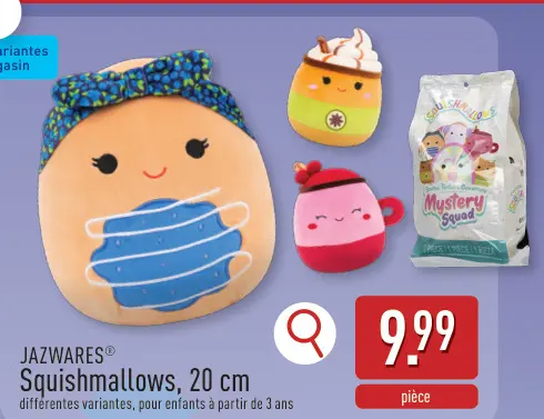Offre: Jazwares Squishmallows