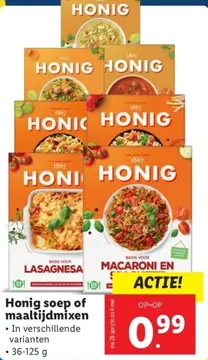 Aanbieding: Honig soep of maaltijdmixen