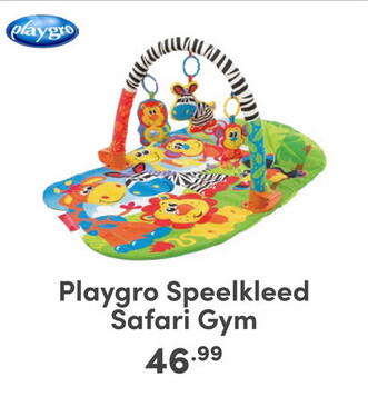 Aanbieding: Playgro Speelkleed Safari Gym