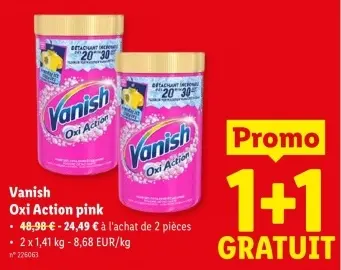 Offre: Vanish Oxi Action pink