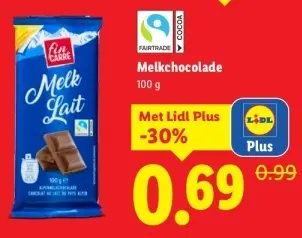 Aanbieding: Melkchocolade