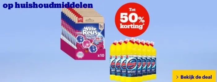 Aanbieding: Huishoudmiddelen