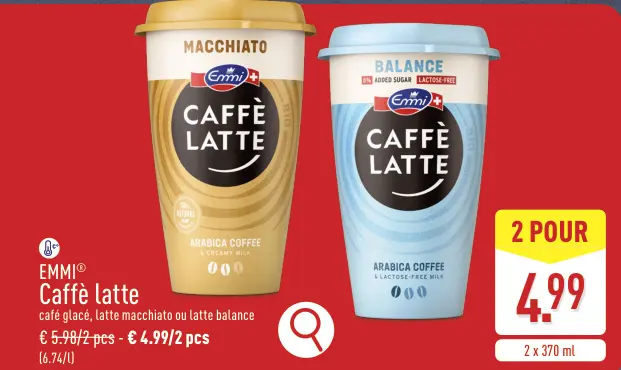 Offre: Caffè latte