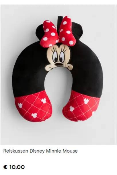 Promotie: Reiskussen Disney Minnie Mouse