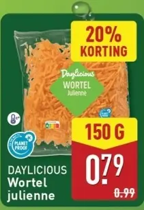 Aanbieding: Wortel julienne