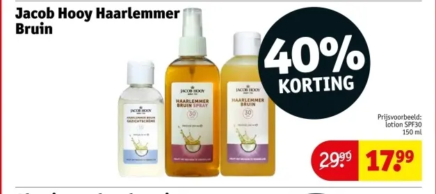 Aanbieding: Jacob Hooy Haarlemmer Bruin