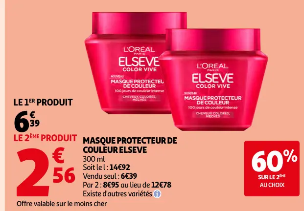 Promotie: Masque protecteur de couleur elseve