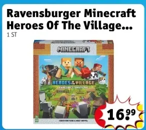 Offre: Ravensburger Minecraft Heroes Of The Village.