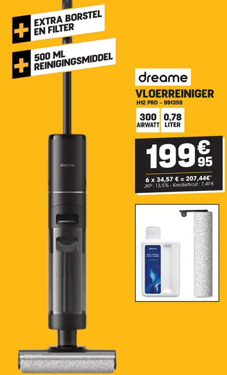 Promotie: Vloerreiniger h12 pro