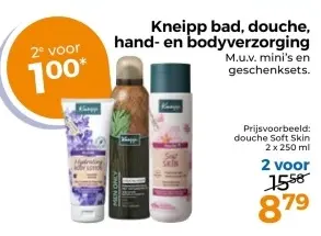 Aanbieding: Kneipp bad, douche, hand- en bodyverzorging