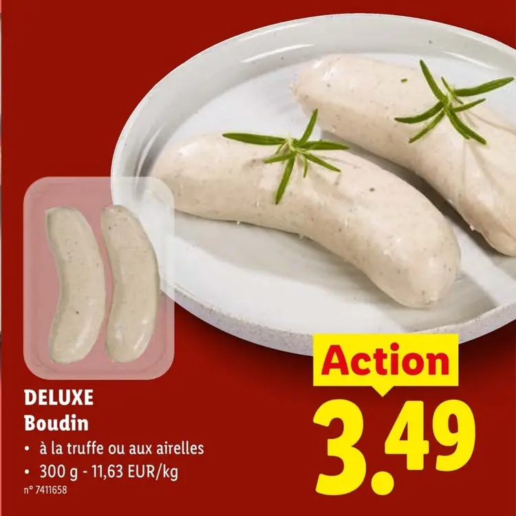 Offre: Deluxe Boudin