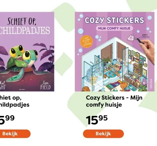 Aanbieding: Cozy Stickers - Mijn comfy huisje