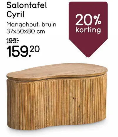 Aanbieding: Salontafel Cyril
