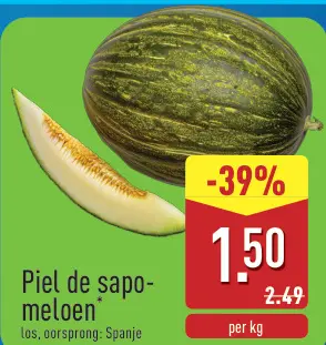 Promotie: Piel de sapo-meloen