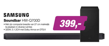 Aanbieding: Soundbar HW-Q700D