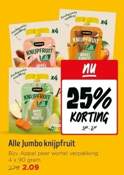 Aanbieding: Alle Jumbo knijpfruit