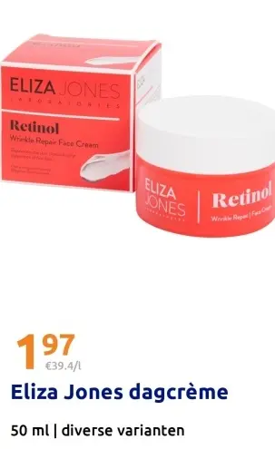 Promotie: Eliza Jones dagcrème