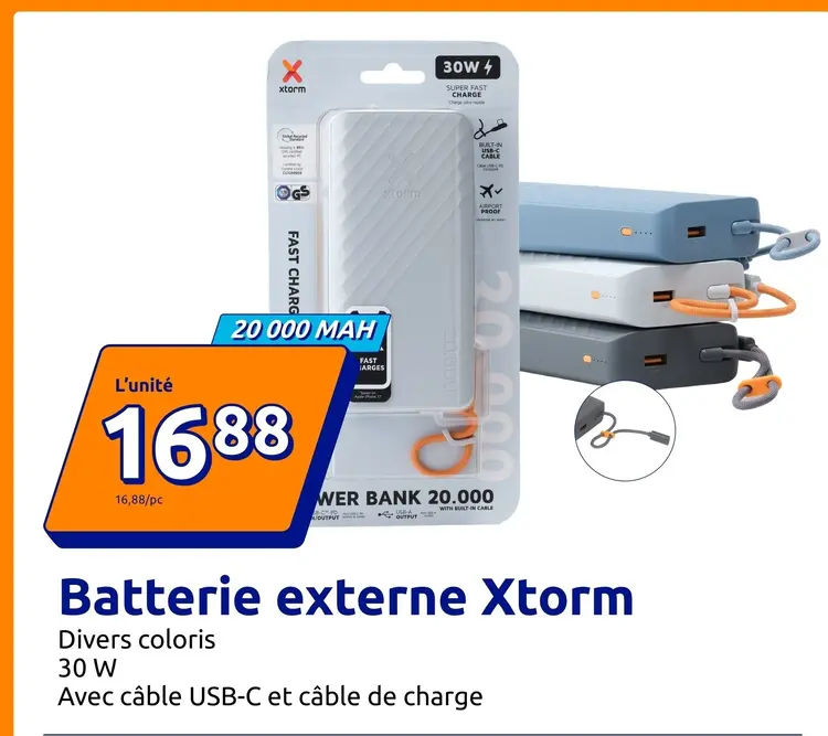 Offre: Batterie externe