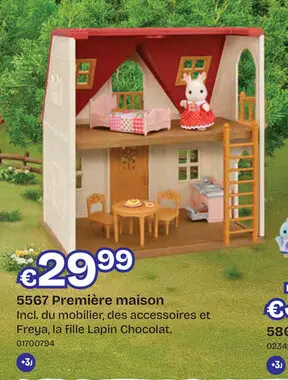 Offre: Sylvanian Families Première maison