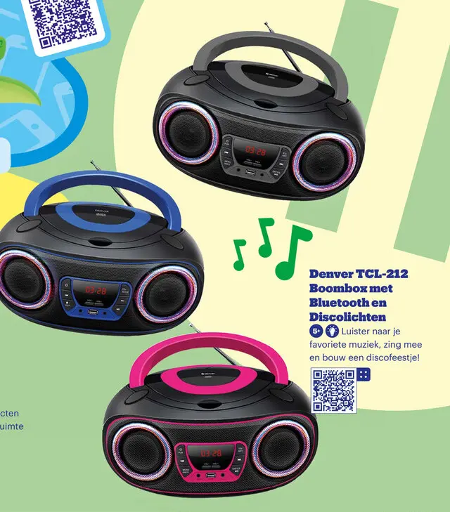 Aanbieding: TCL-212 Boombox