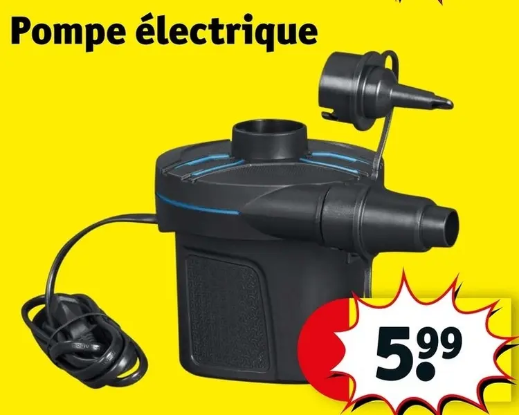 Offre: Pompe électrique