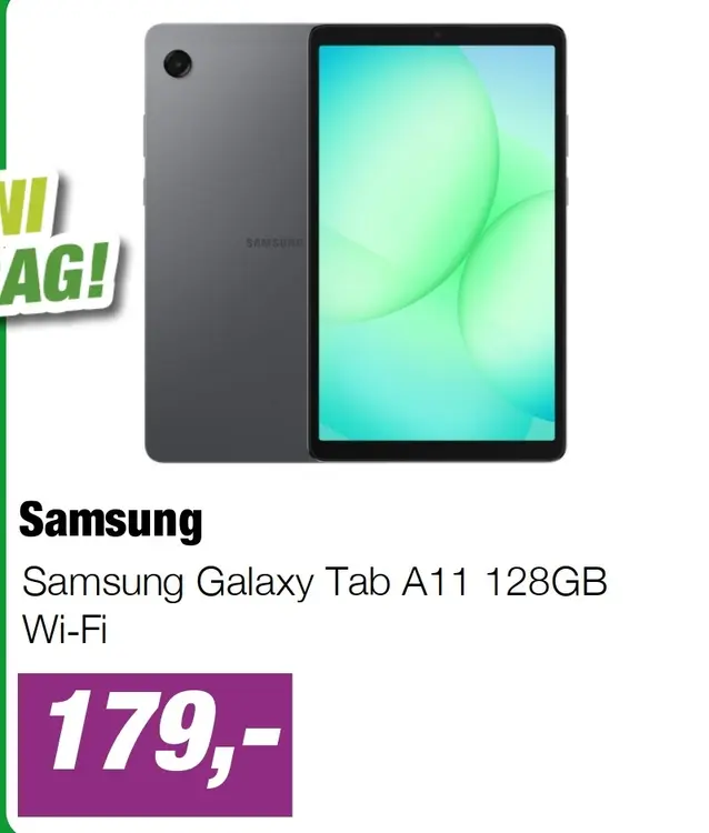 Aanbieding: Samsung Galaxy Tab A11 128GB Wi‑Fi