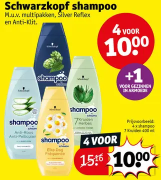 Aanbieding: Schwarzkopf shampoo