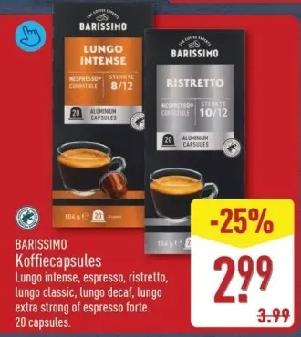Aanbieding: Koffiecapsules