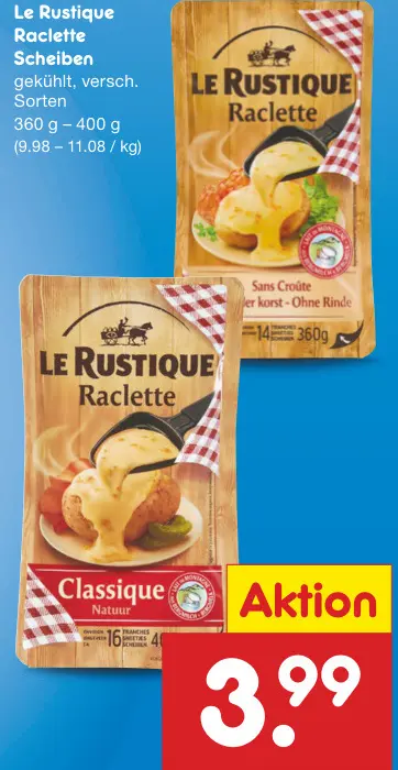 Aanbieding: Raclette Scheiben