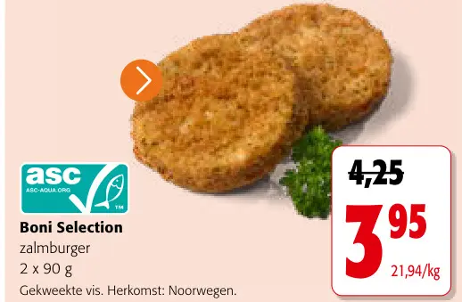Promotie: zalmburger