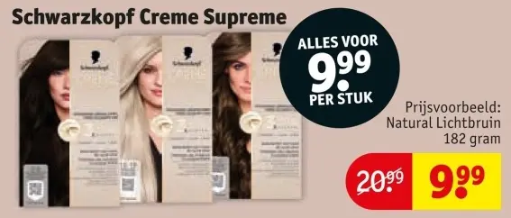 Aanbieding: Creme Supreme
