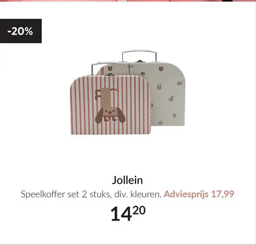 Aanbieding: Speelkoffer set